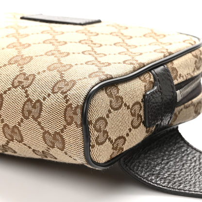 Gucci Monogram Belt Bag Dark Brown 10 of 10