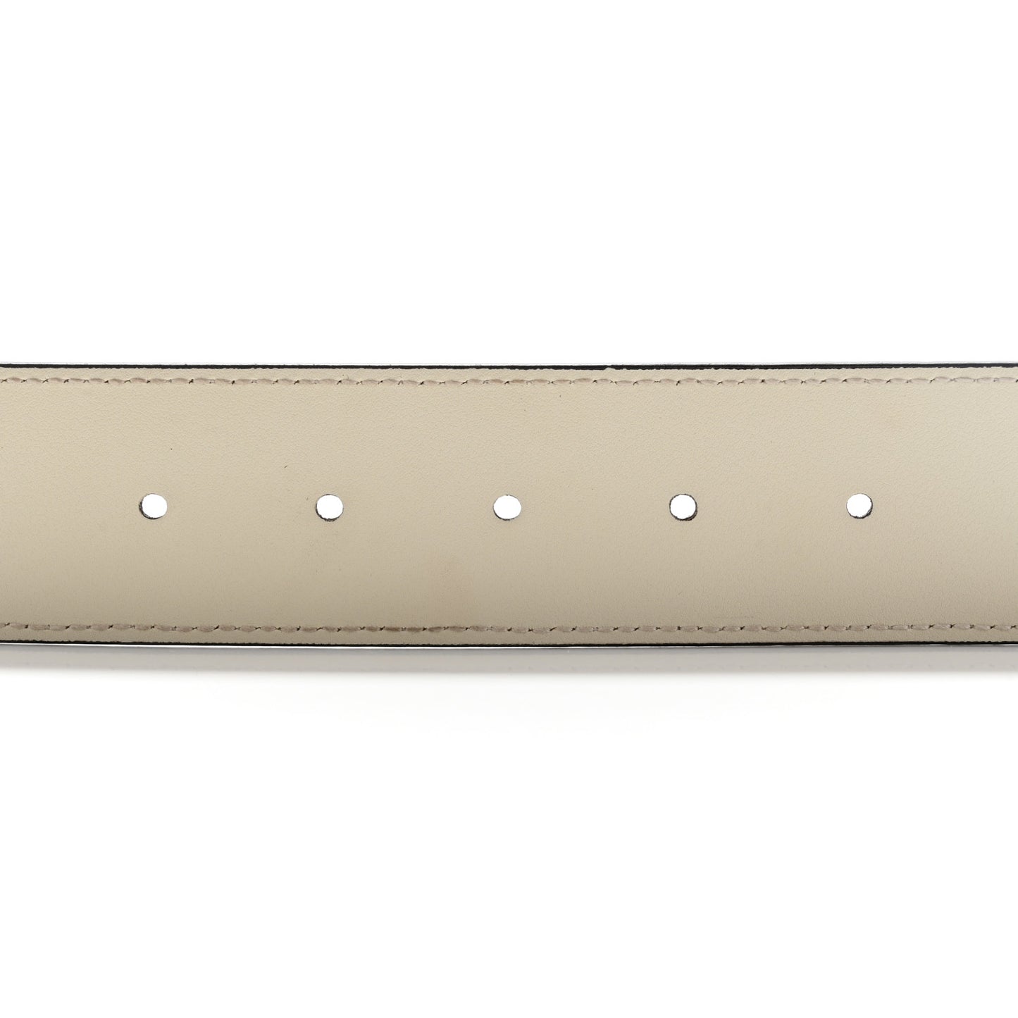 Calfskin Double G 40mm Belt 70 28 Mystic White