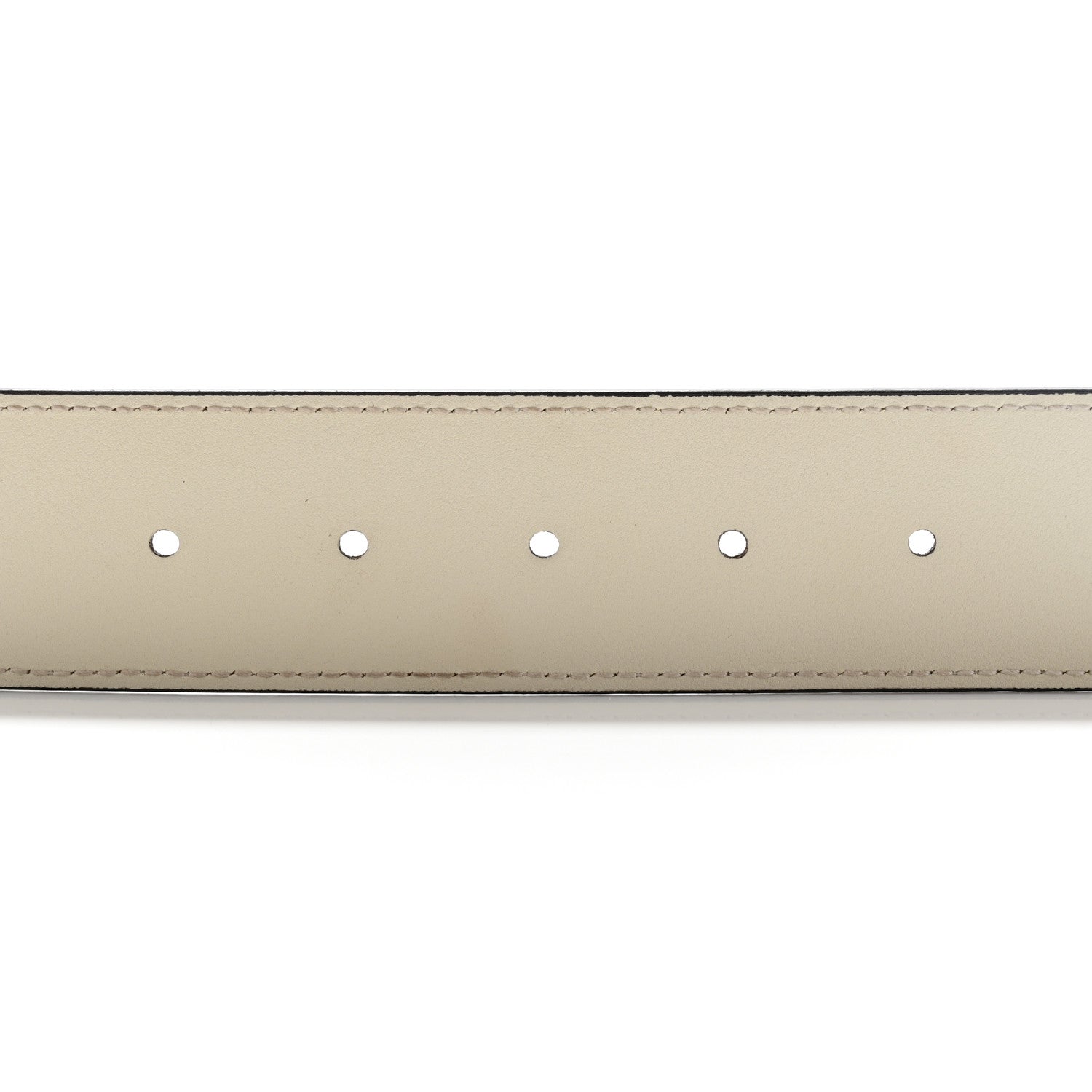 Gucci Calfskin Double G 40mm Belt 70 28 Mystic White 4 of 9