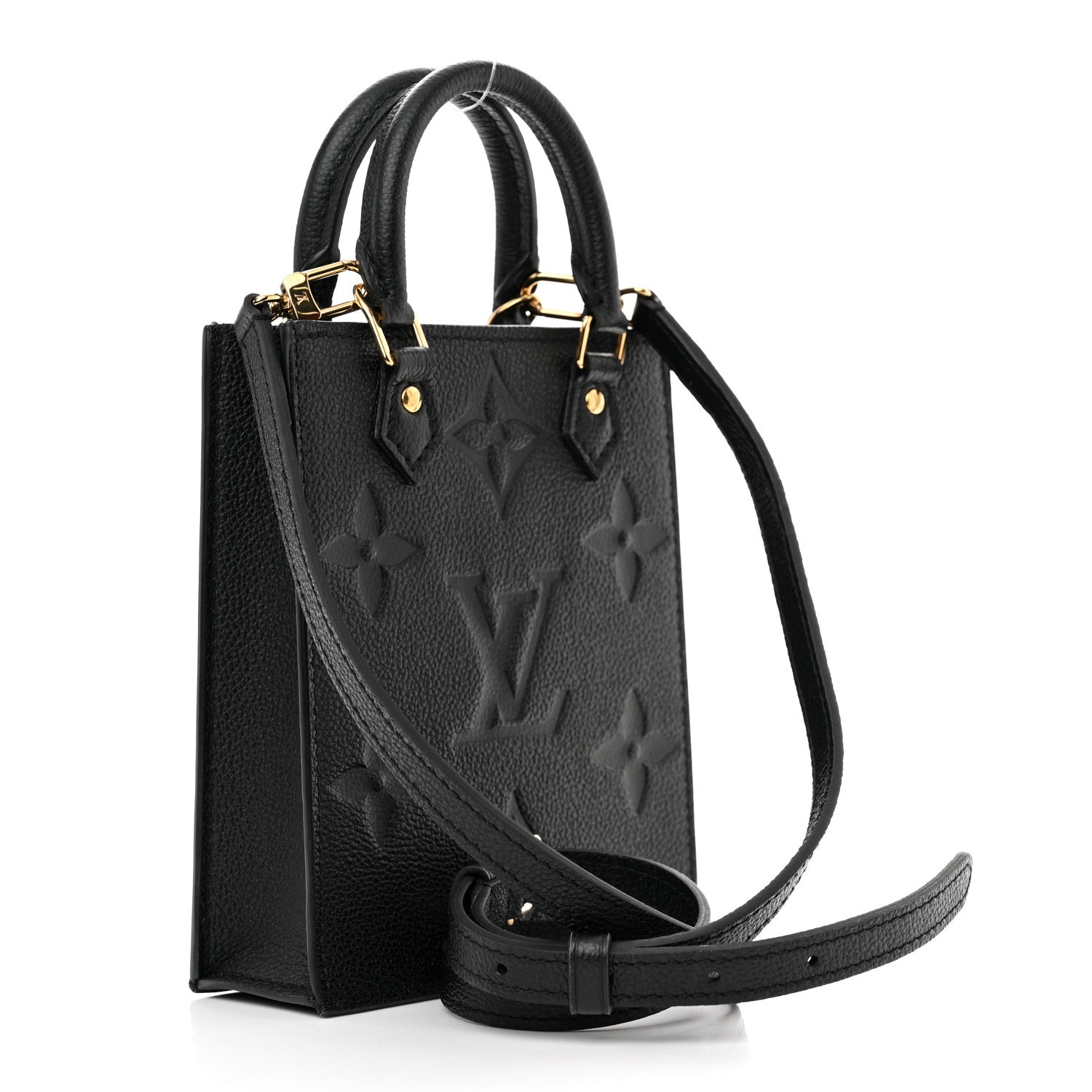 Louis Vuitton Empreinte Monogram Giant Petit Sac Plat Black 3 of 10