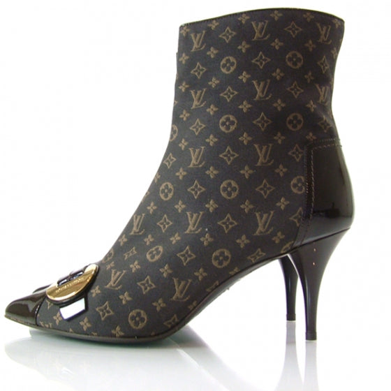 Louis Vuitton Mini Monogram Brompton Ankle Boots 39.5 2 of 9