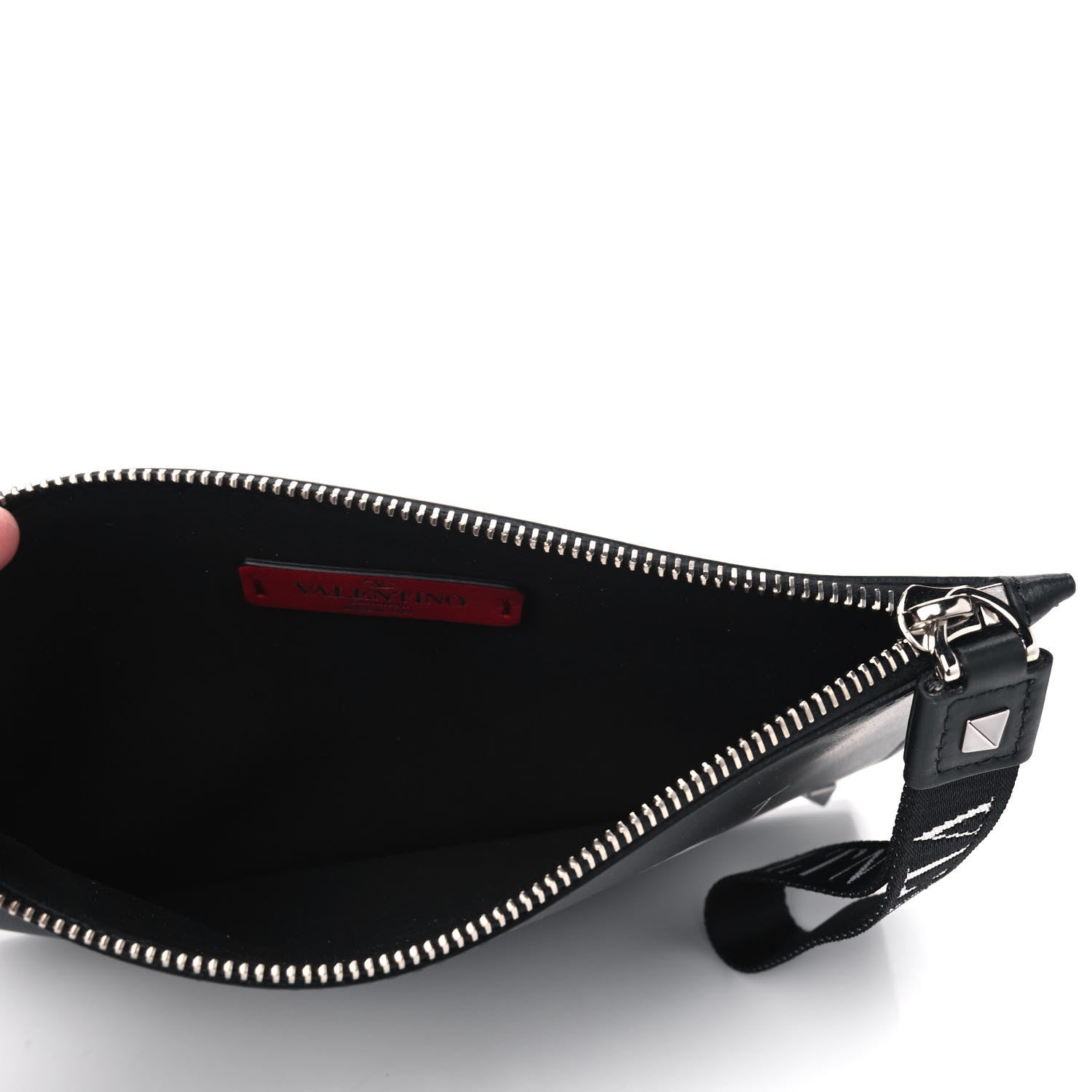 Valentino Garavani PVC VLTN Belt Bag Black 8 of 8