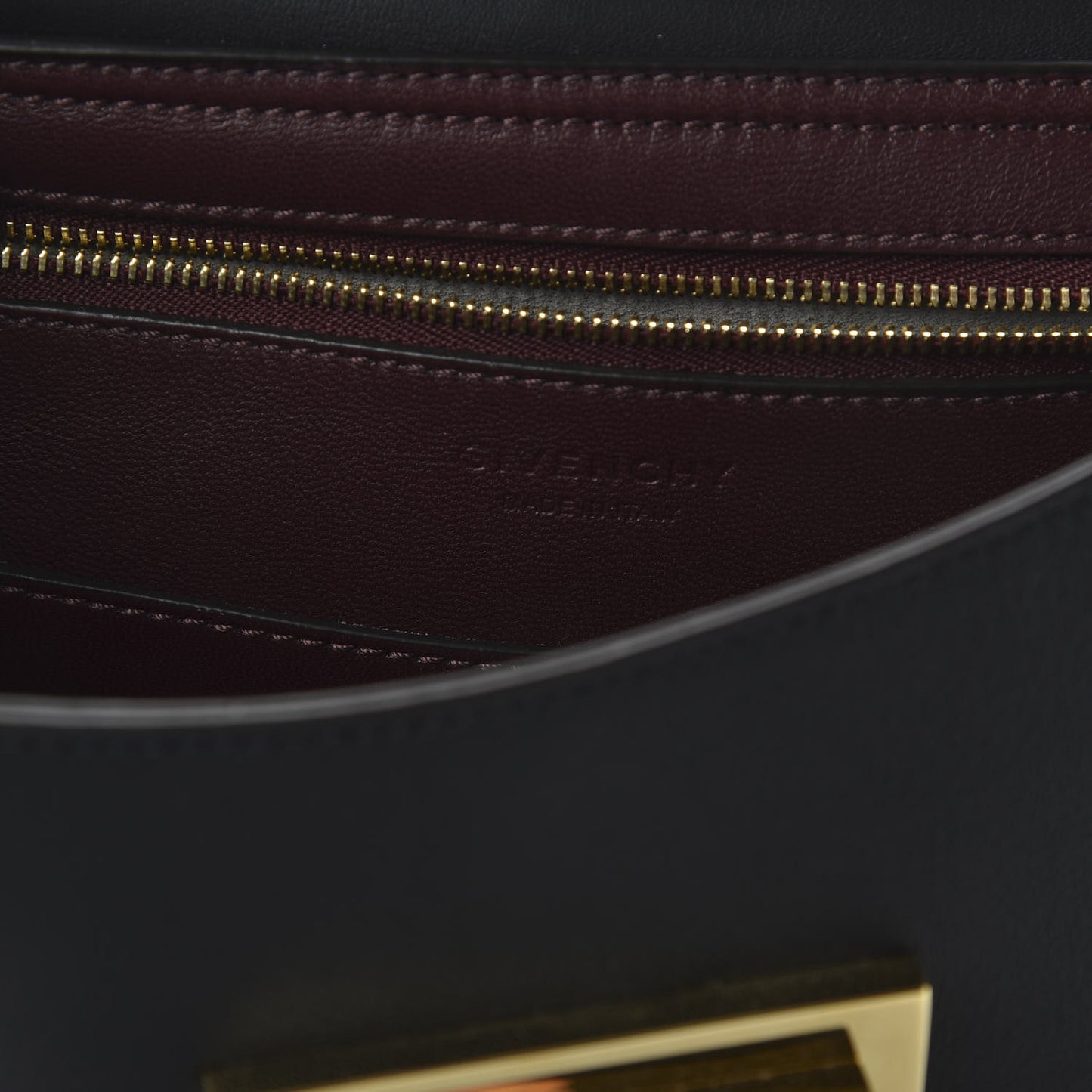 Calfskin Small Mystic Shoulder Bag Black