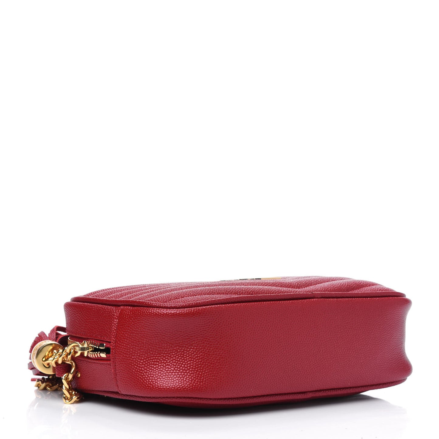 Grain De Poudre Matelasse Monogram Mini Lou Camera Bag Eros Red