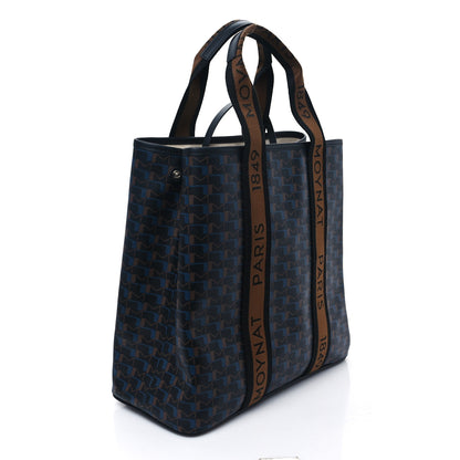 Moynat Canvas 1920 M Monogram Tote Black Brown 4 of 11