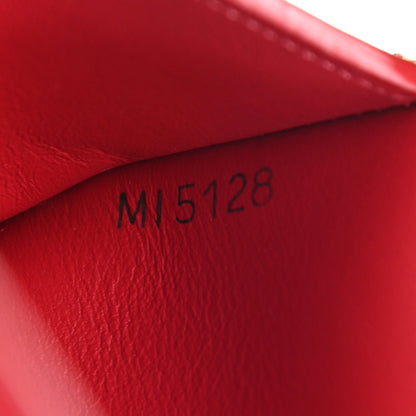 Louis Vuitton Taurillon Capucines Compact Wallet Rubis 6 of 6
