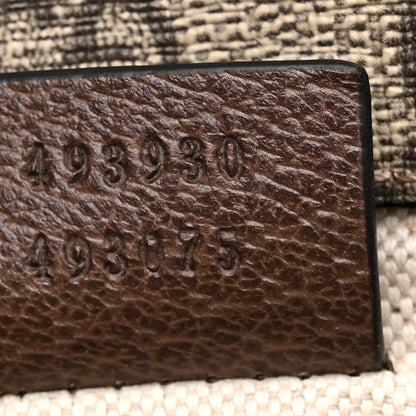 Gucci GG Supreme Monogram Neo Vintage Web Belt Bag Brown 7 of 13