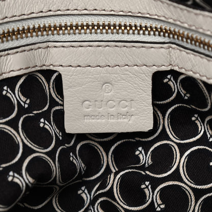 Gucci Calfskin Medium Horsebit Nail Boston Off White 6 of 11