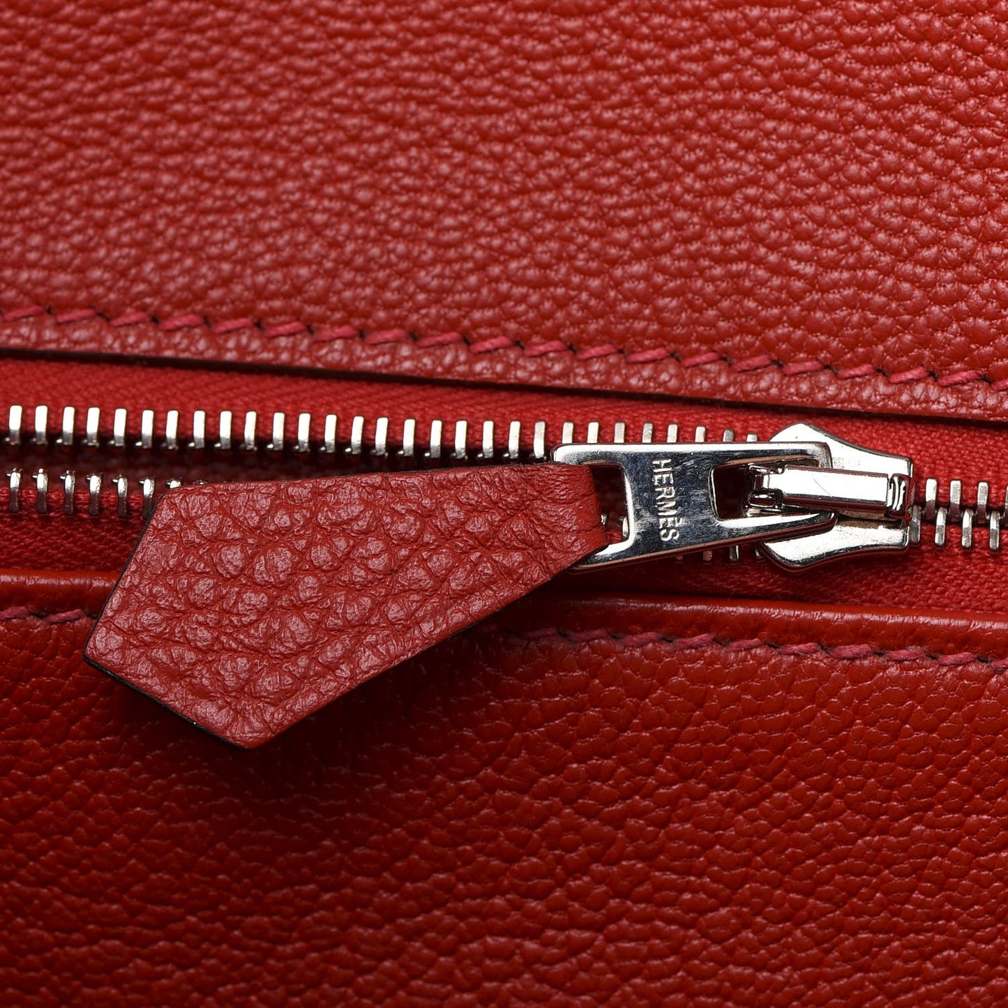 Togo Birkin 35 Vermillion