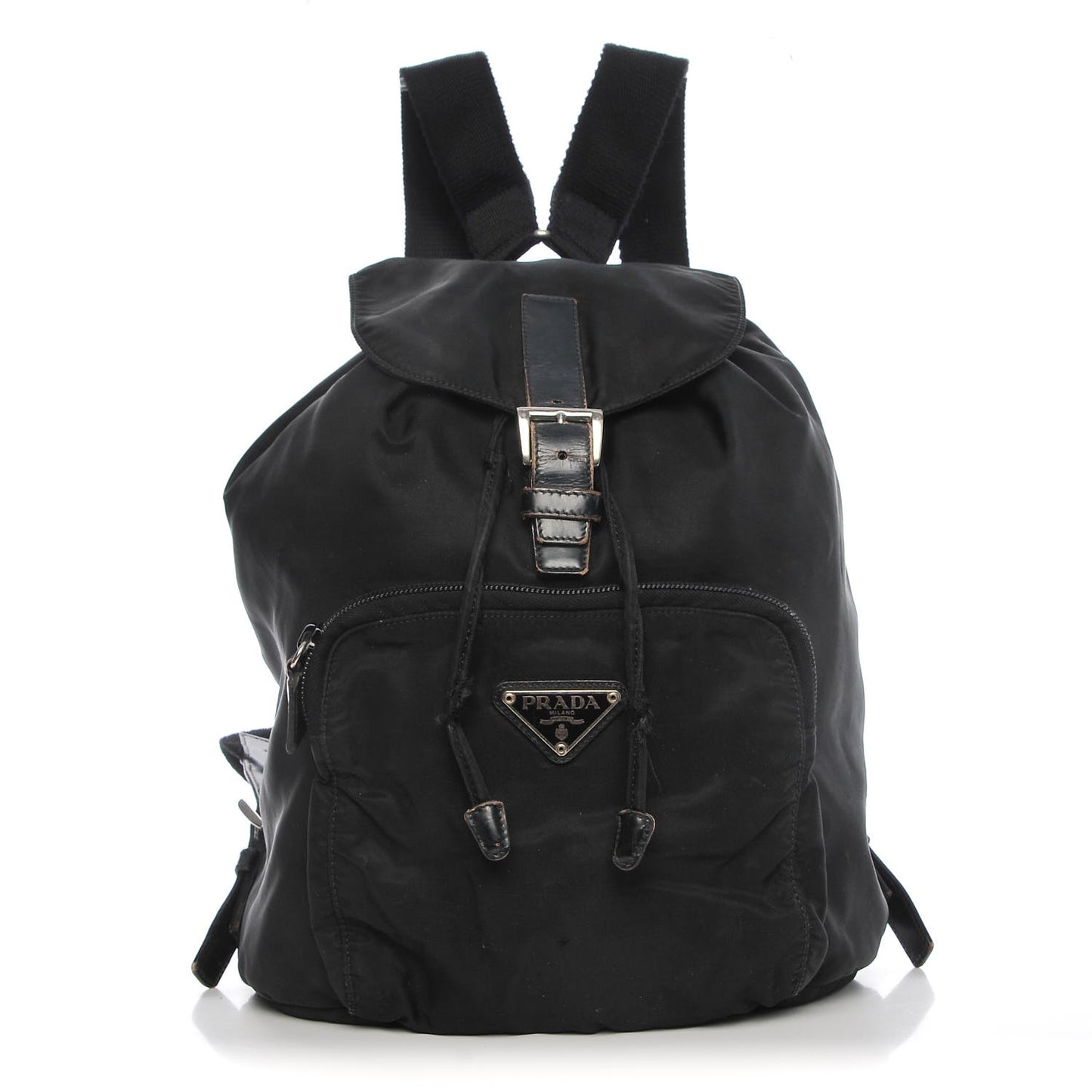 Nylon Vela Small Backpack Black