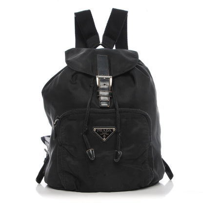 Prada Nylon Vela Small Backpack Black 1 of 15