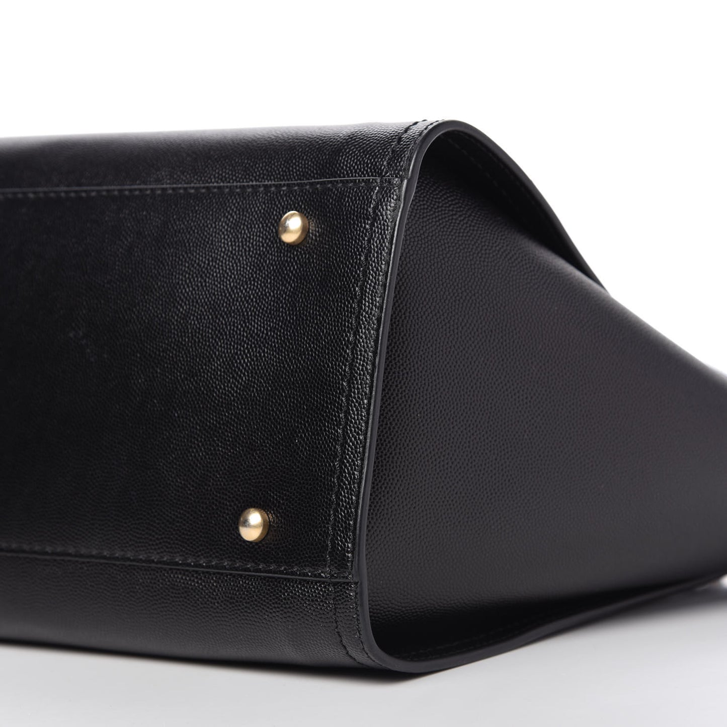 Caviar Small Studded Deauville Tote Black