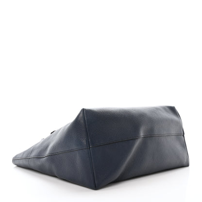 Prada Vitello Phenix Shopping Tote Baltico 4 of 9
