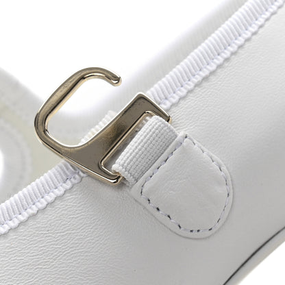 Chanel Lambskin CC Cap Toe Mary Jane Pumps 39 White Black 12 of 12