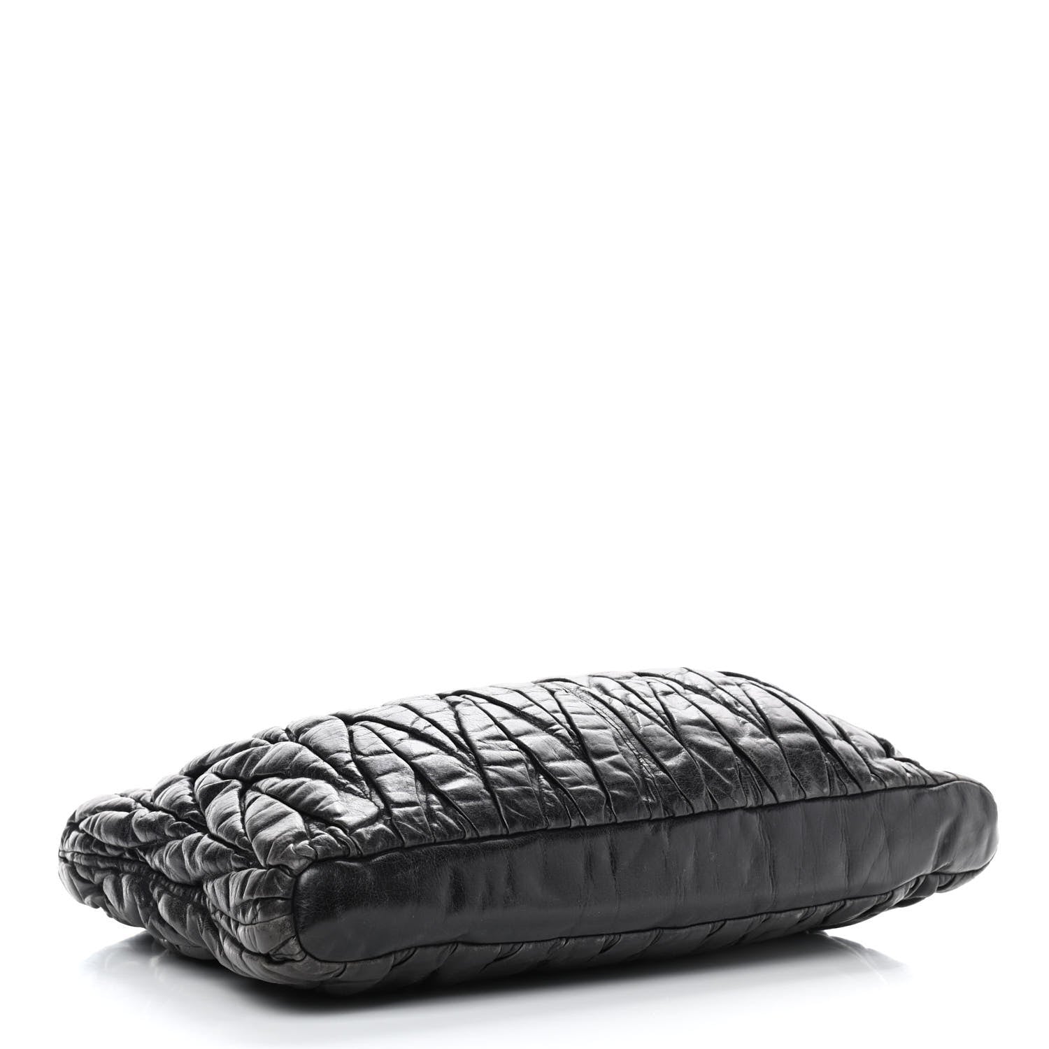 Miu Miu Nappa Matelasse Tote Black 3 of 10