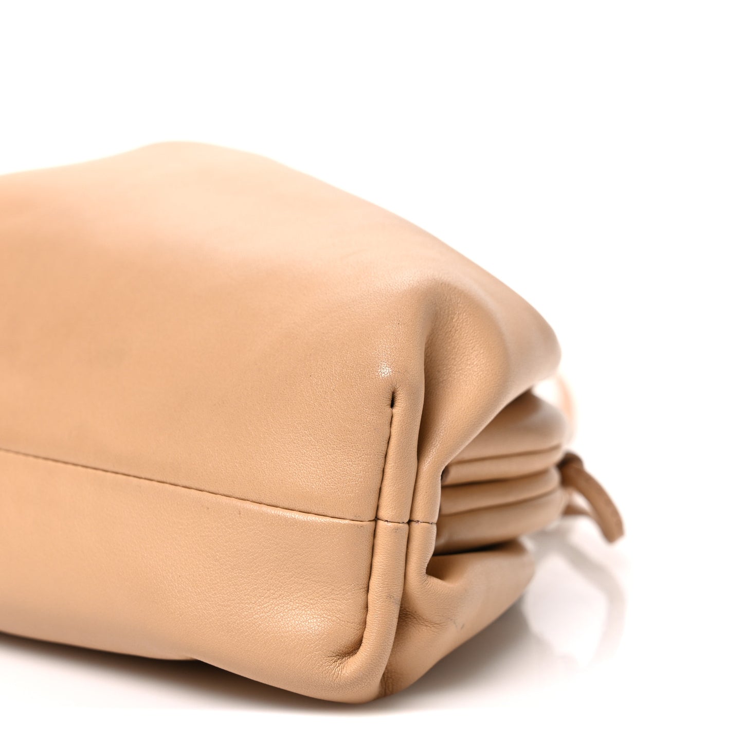 Butter Calfskin The Mini Pouch Almond