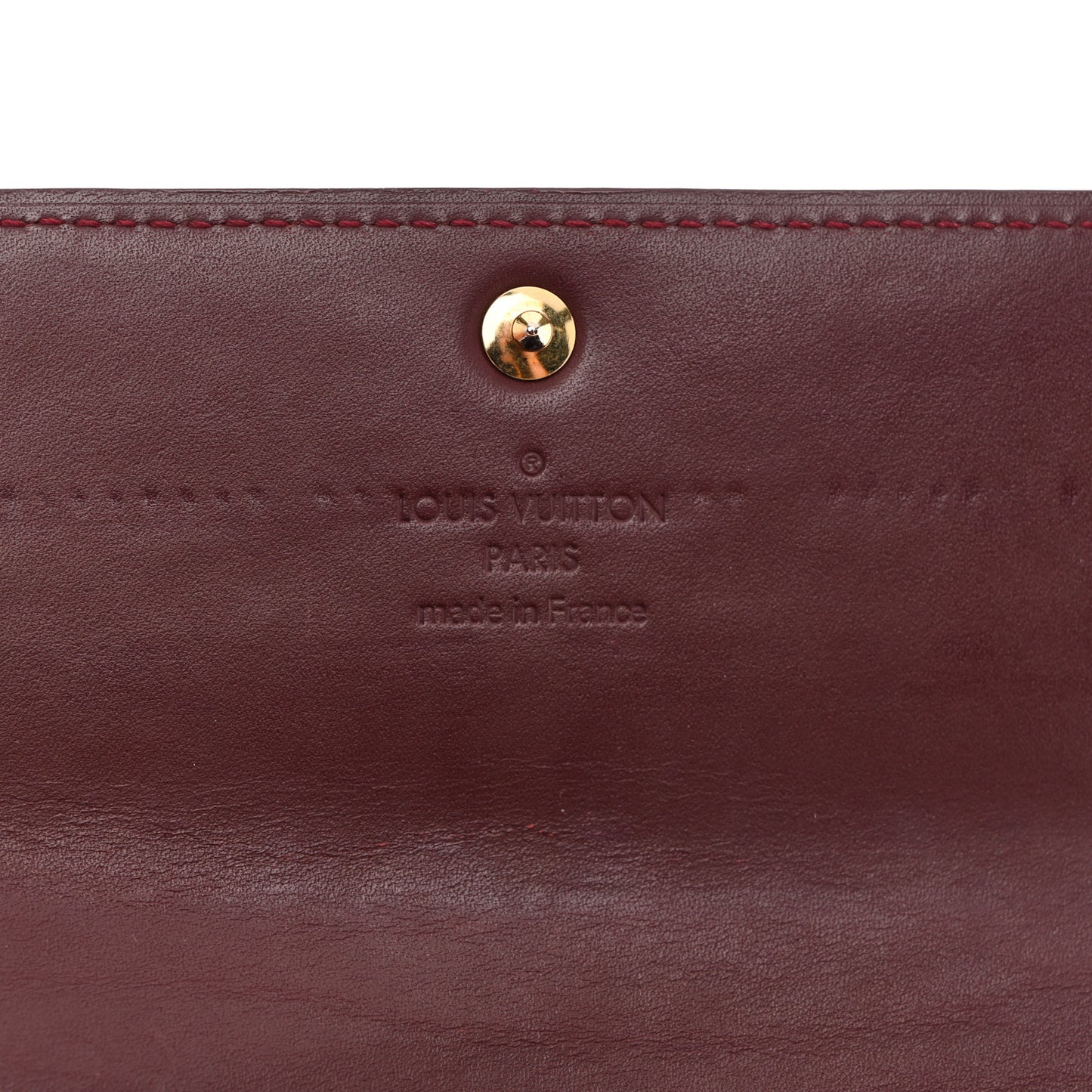 Vernis Sarah Wallet Rouge Fauviste