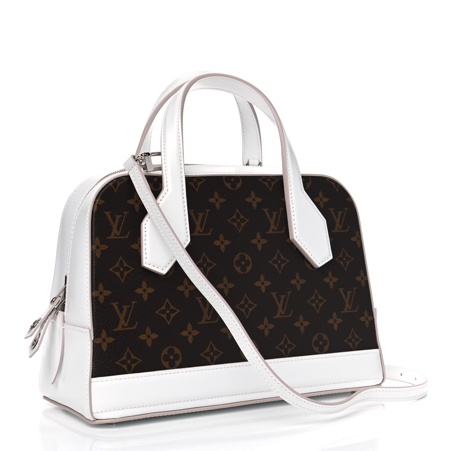 Louis Vuitton Monogram Dora PM White 2 of 4