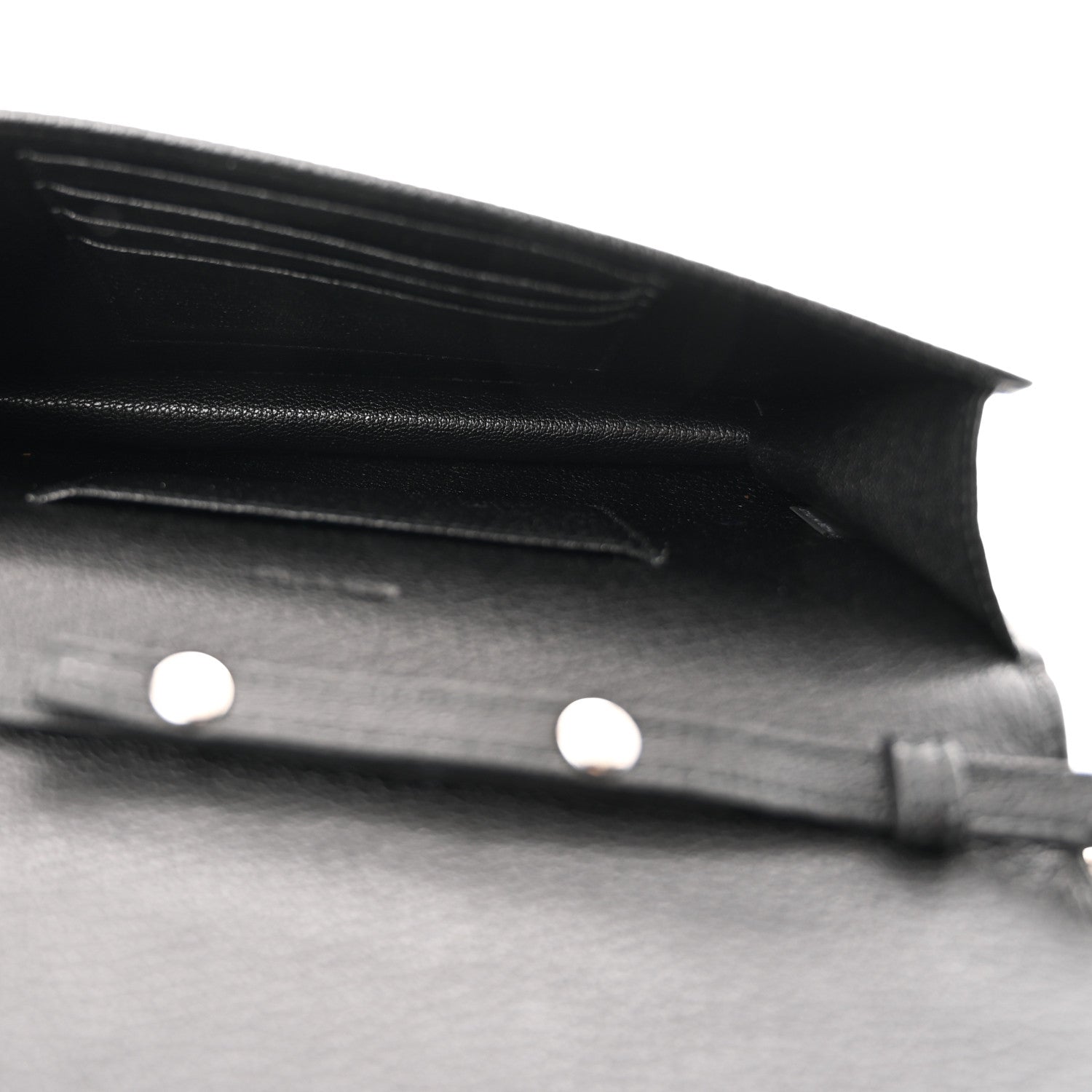 Miu Miu Goatskin Madras Crystal Pearl Flap Clutch Black 6 of 12