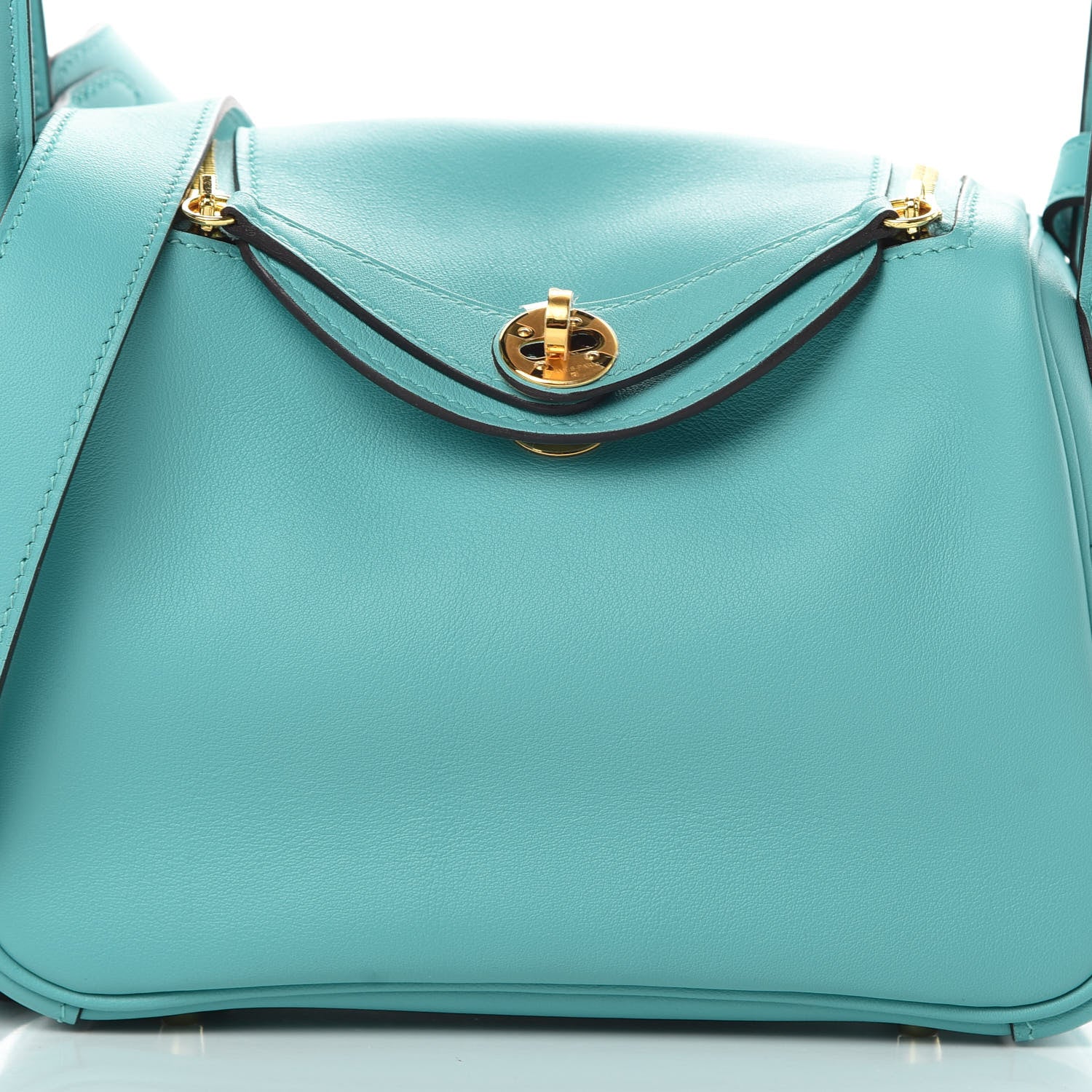 Hermes Swift Mini Lindy 20 Bleu Atoll 8 of 11