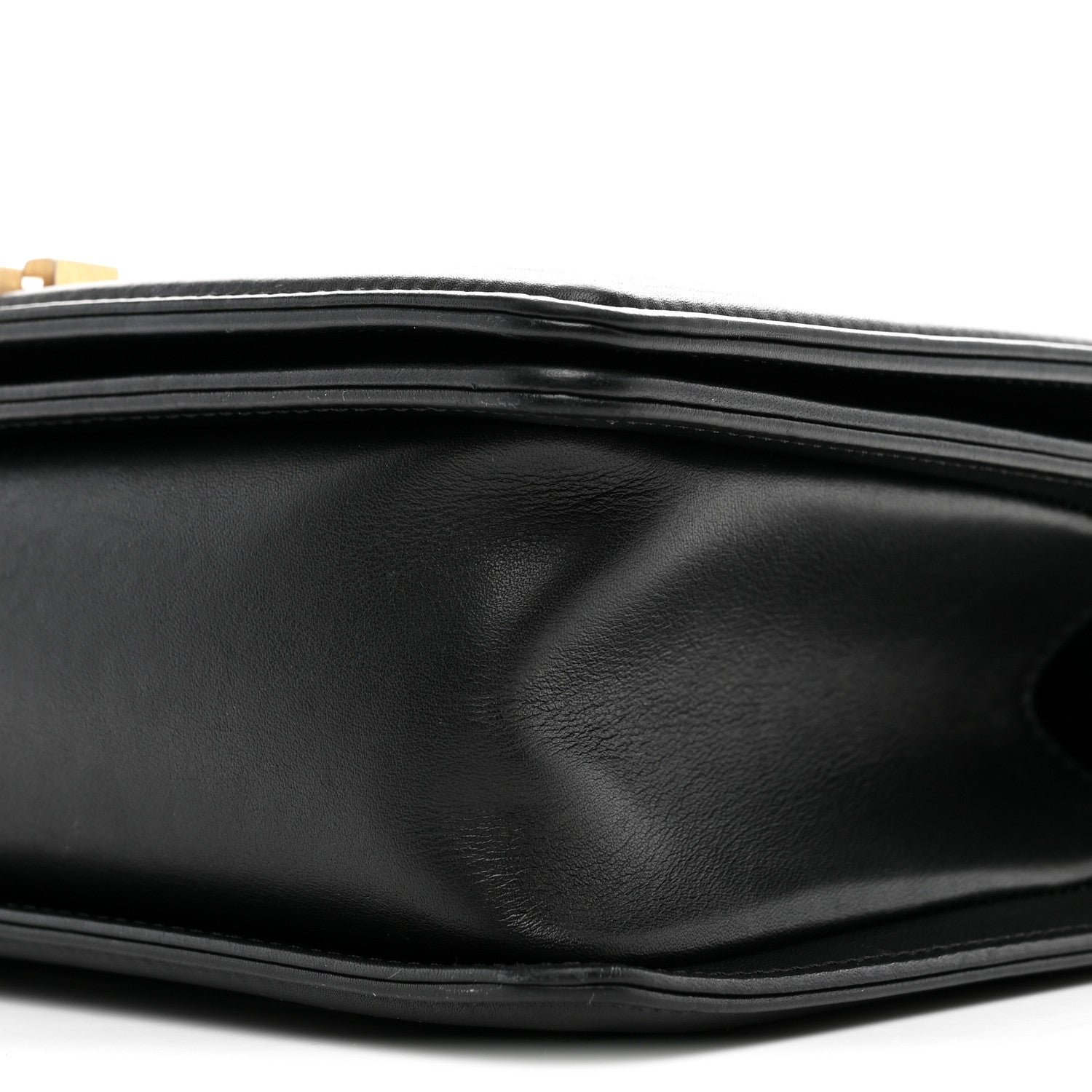 Chanel Lambskin Quilted Medium Boy Flap Black 9 of 9
