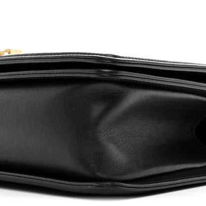 Chanel Lambskin Quilted Medium Boy Flap Black 9 of 9