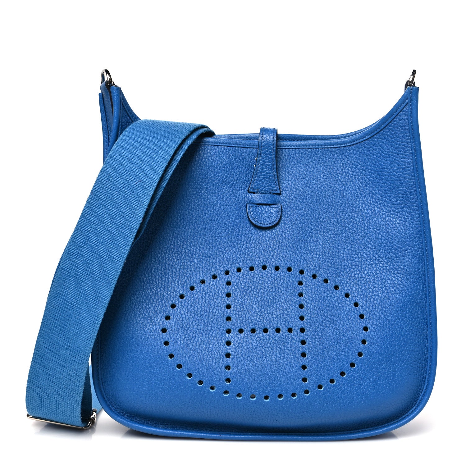 Hermes Taurillon Clemence EVELYNE III PM Mykonos 1 of 11