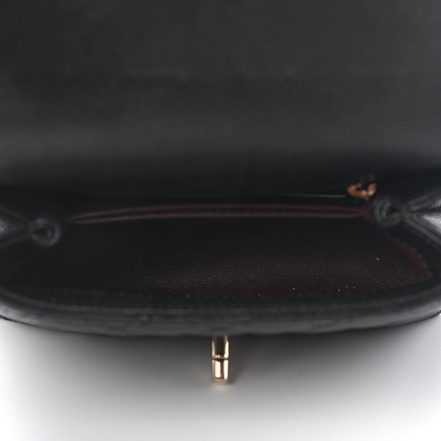 Caviar Quilted Extra Mini Coco Handle Flap Black