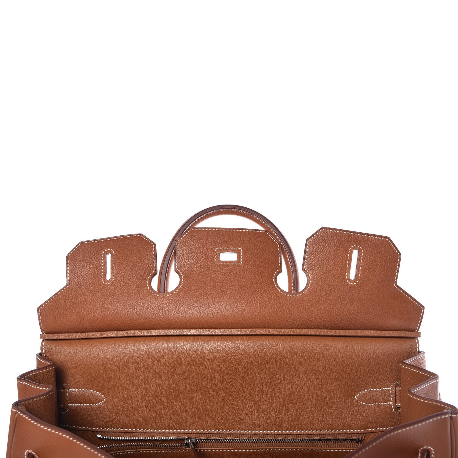 Hermes Natural Barenia Faubourg Birkin 35 Fauve 9 of 38