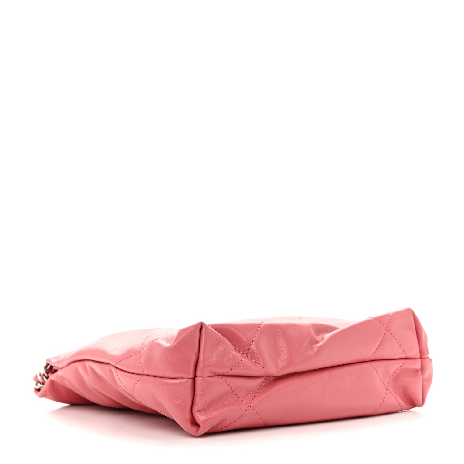 Chanel Shiny Calfskin Quilted Mini Chanel 22 Pink 4 of 11
