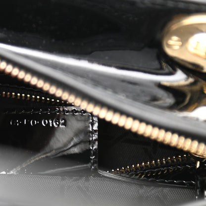 Christian Dior Patent Cannage Small Lady Dior Black 7 of 10