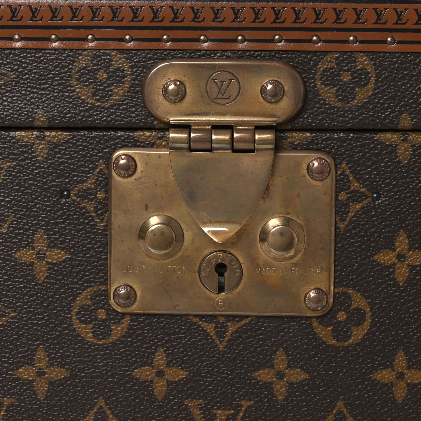 Monogram Boite Bouteilles et Glace Beauty Train Case