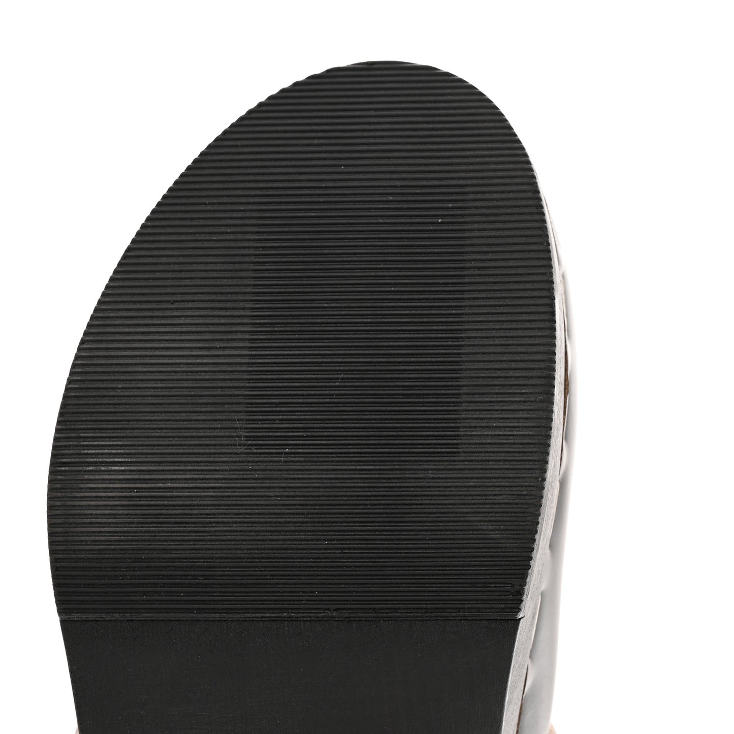 Smooth Calfskin Le Maillon Clogs 37 Black
