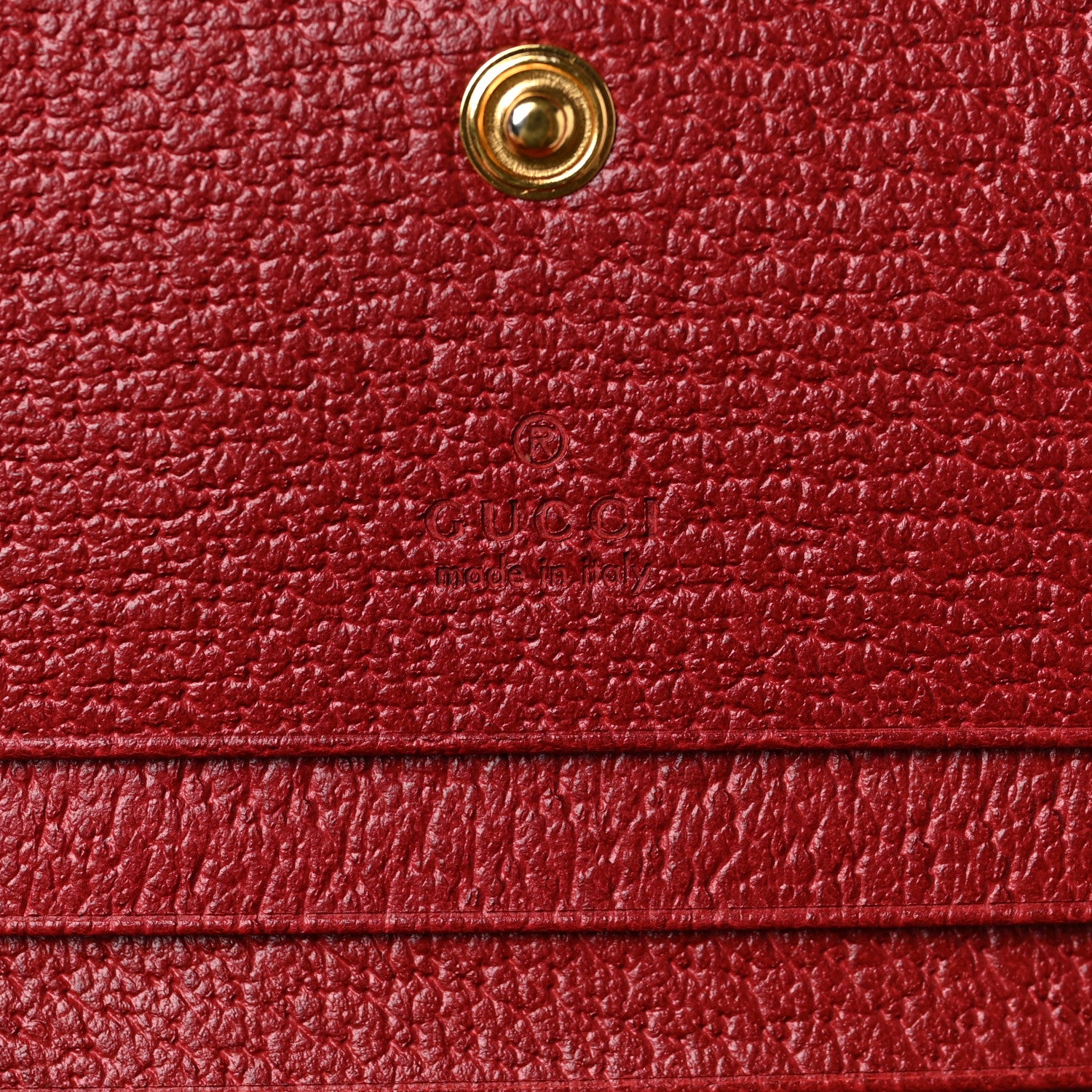Gucci GG Supreme Monogram Flora Web Ophidia Card Case Red 6 of 6