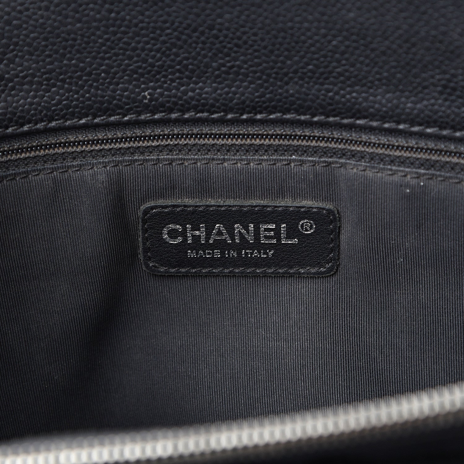 Chanel Caviar Quilted Grand Shopping Tote GST Black 5 of 16