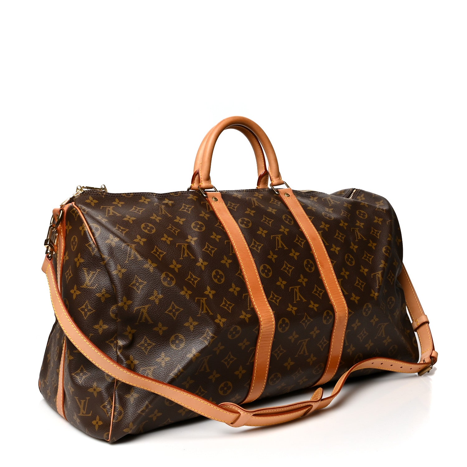 Louis Vuitton Monogram Keepall Bandouliere 55 3 of 15