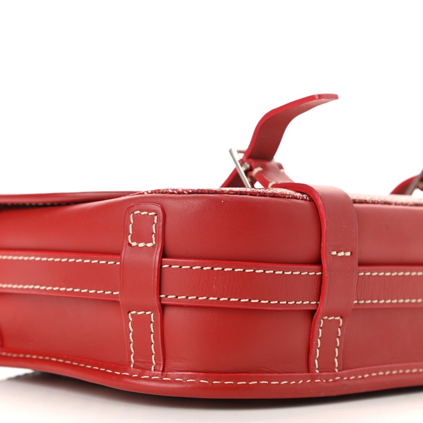 Goyardine Belvedere PM Messenger Bag Red