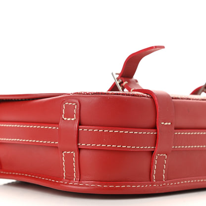 Goyard Goyardine Belvedere PM Messenger Bag Red 8 of 9