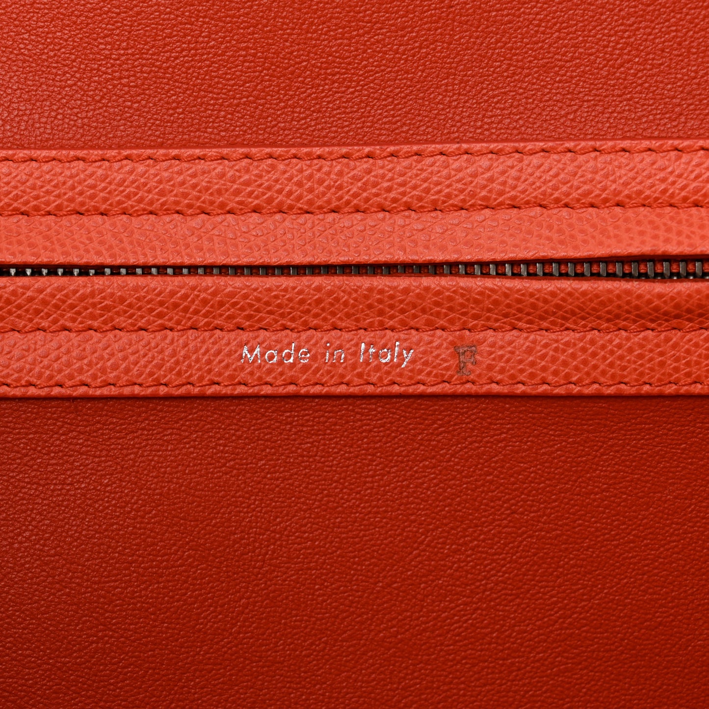 Grained Calfskin Medium Phantom Luggage Coral