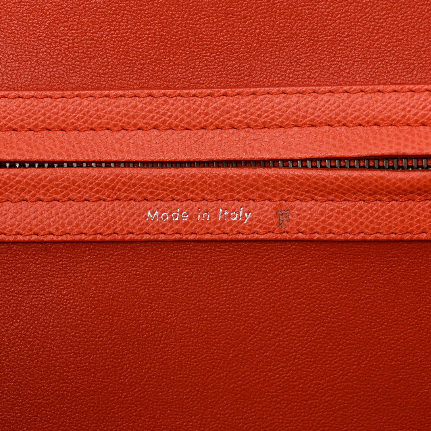 Celine Grained Calfskin Medium Phantom Luggage Coral 7 of 20