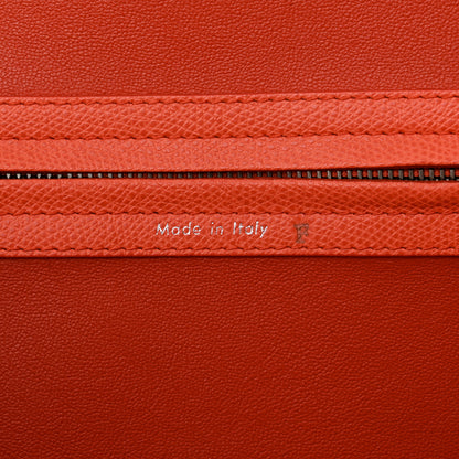 Celine Grained Calfskin Medium Phantom Luggage Coral 7 of 20