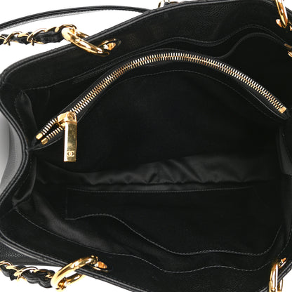 Chanel Caviar Quilted Grand Shopping Tote GST Black 5 of 13