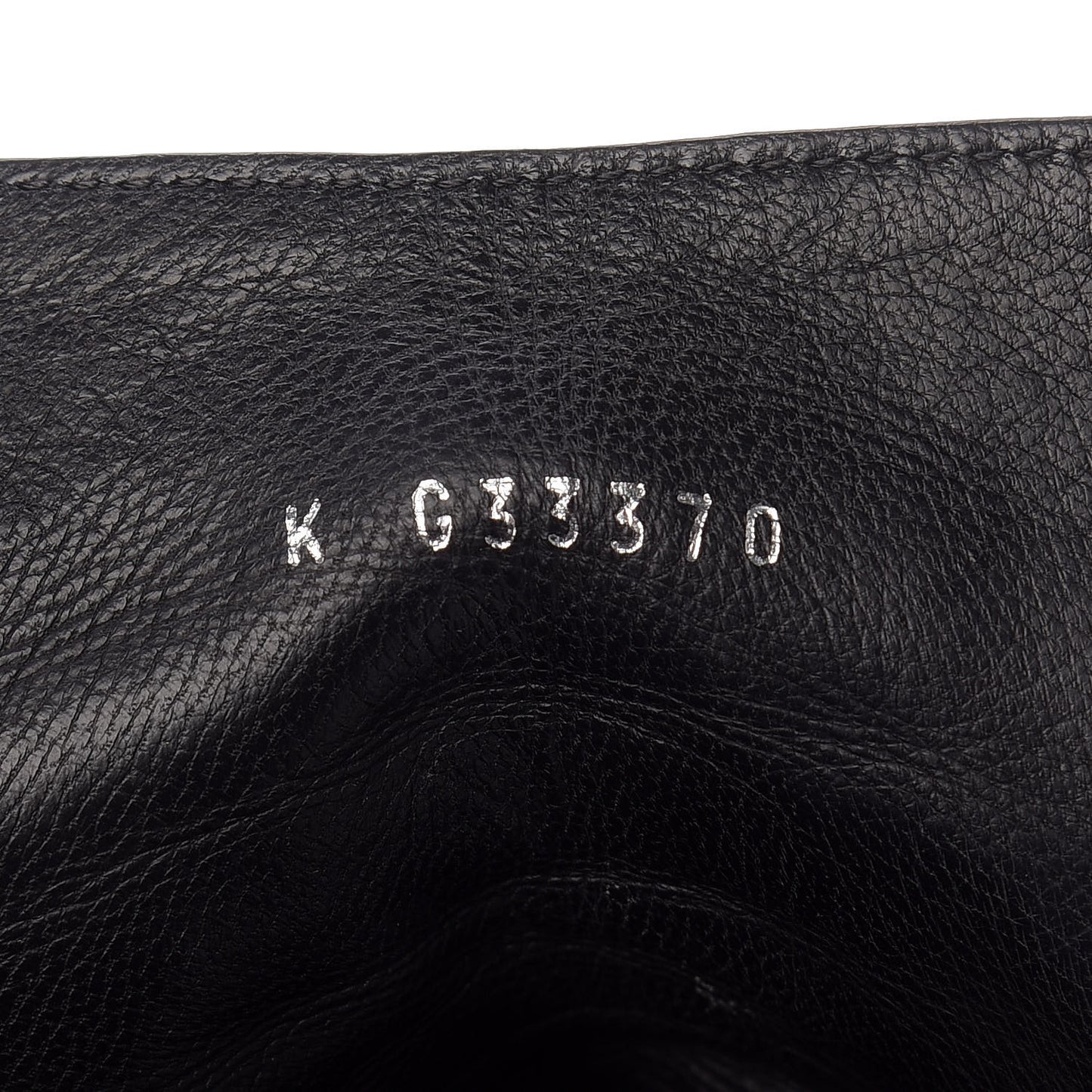 Goatskin Calfskin CC Short Boots 41 Black White
