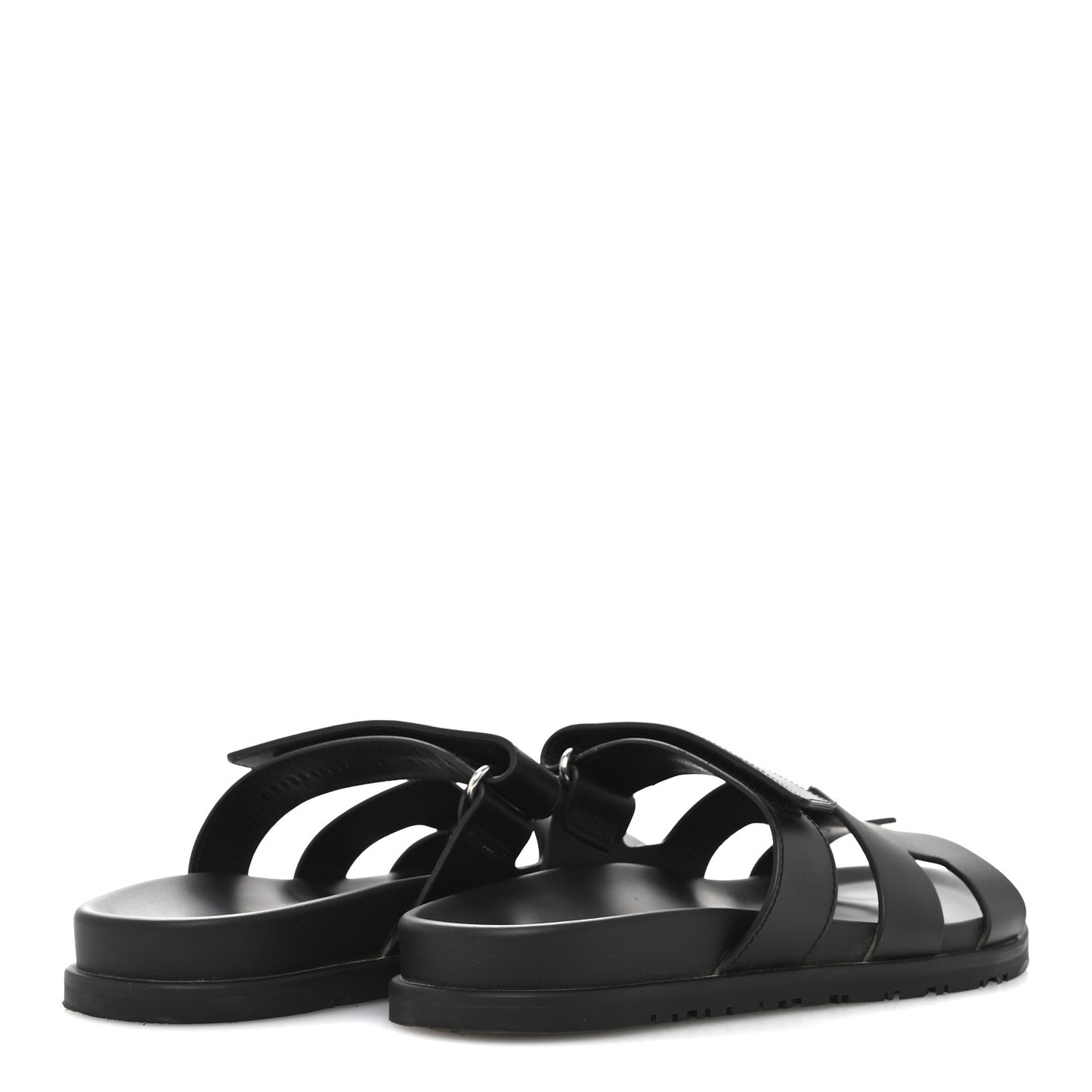 Calfskin Womens Chypre Sandals 38 Black