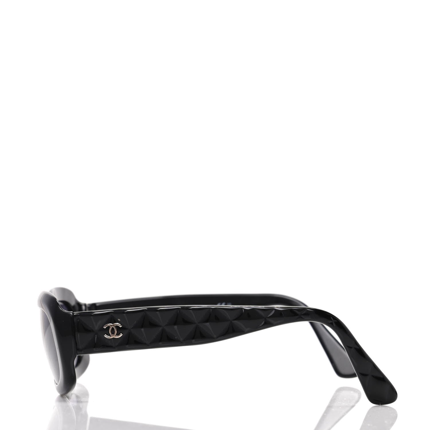 Chanel Acetate Quilted Sunglasses 5094 Black 3 of 8