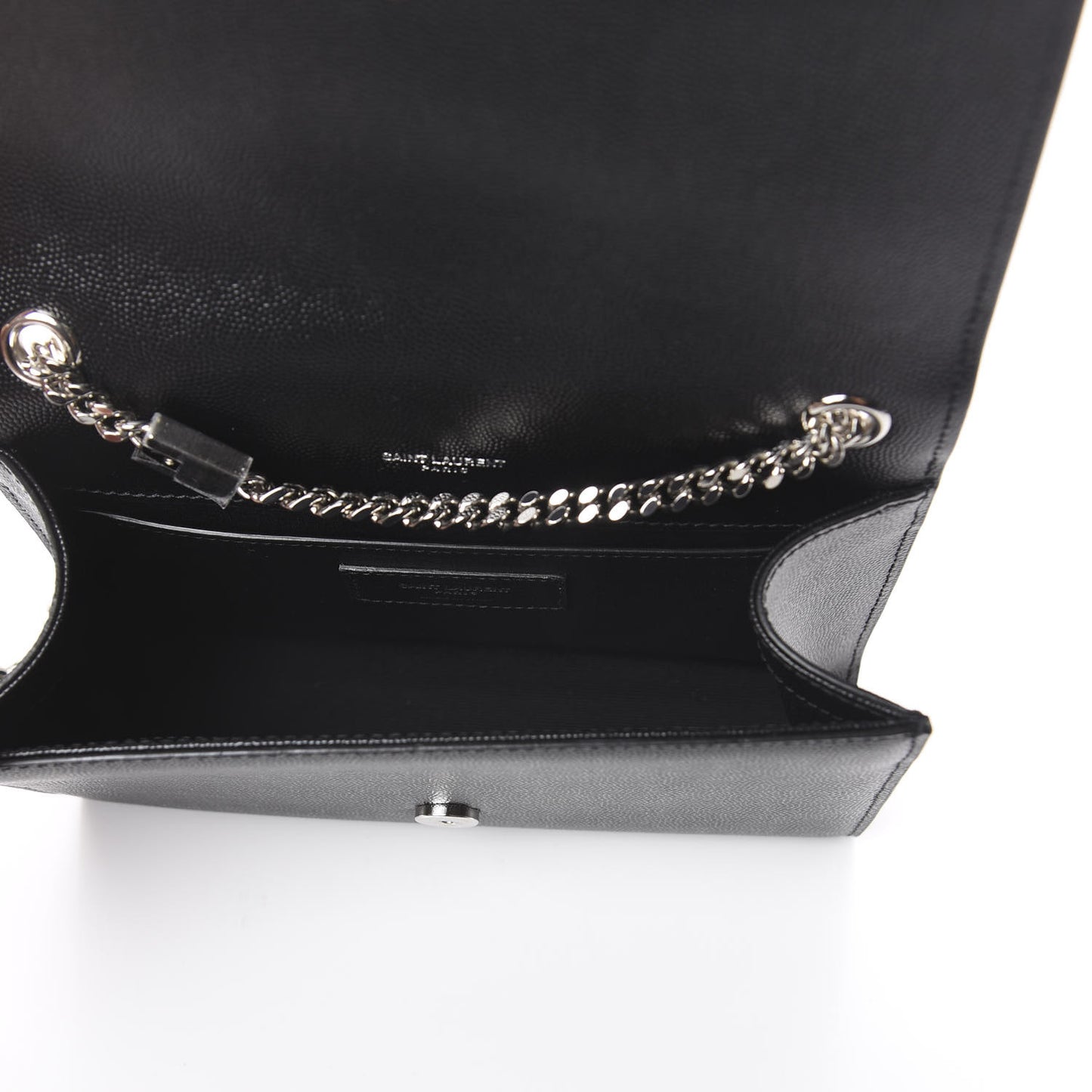 Grain De Poudre Small Monogram Kate Satchel Black