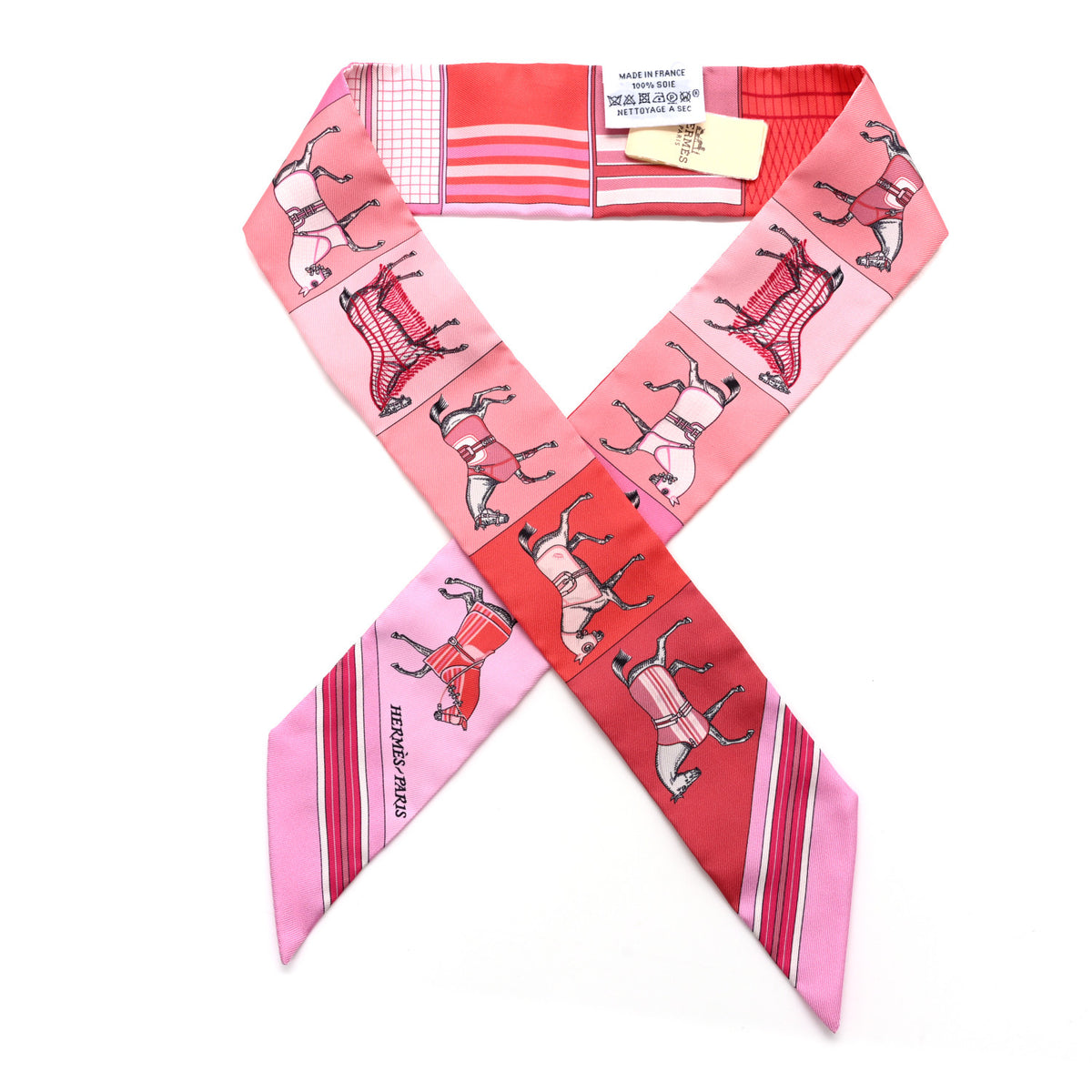 Silk Couvertures Nouvelles Twilly Rose Grenadine