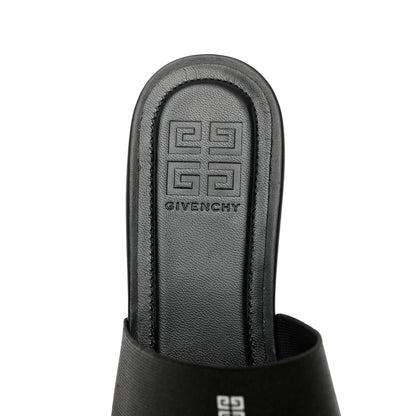Givenchy Calfskin Bedford Logo Mule Slides 38 Black 6 of 9