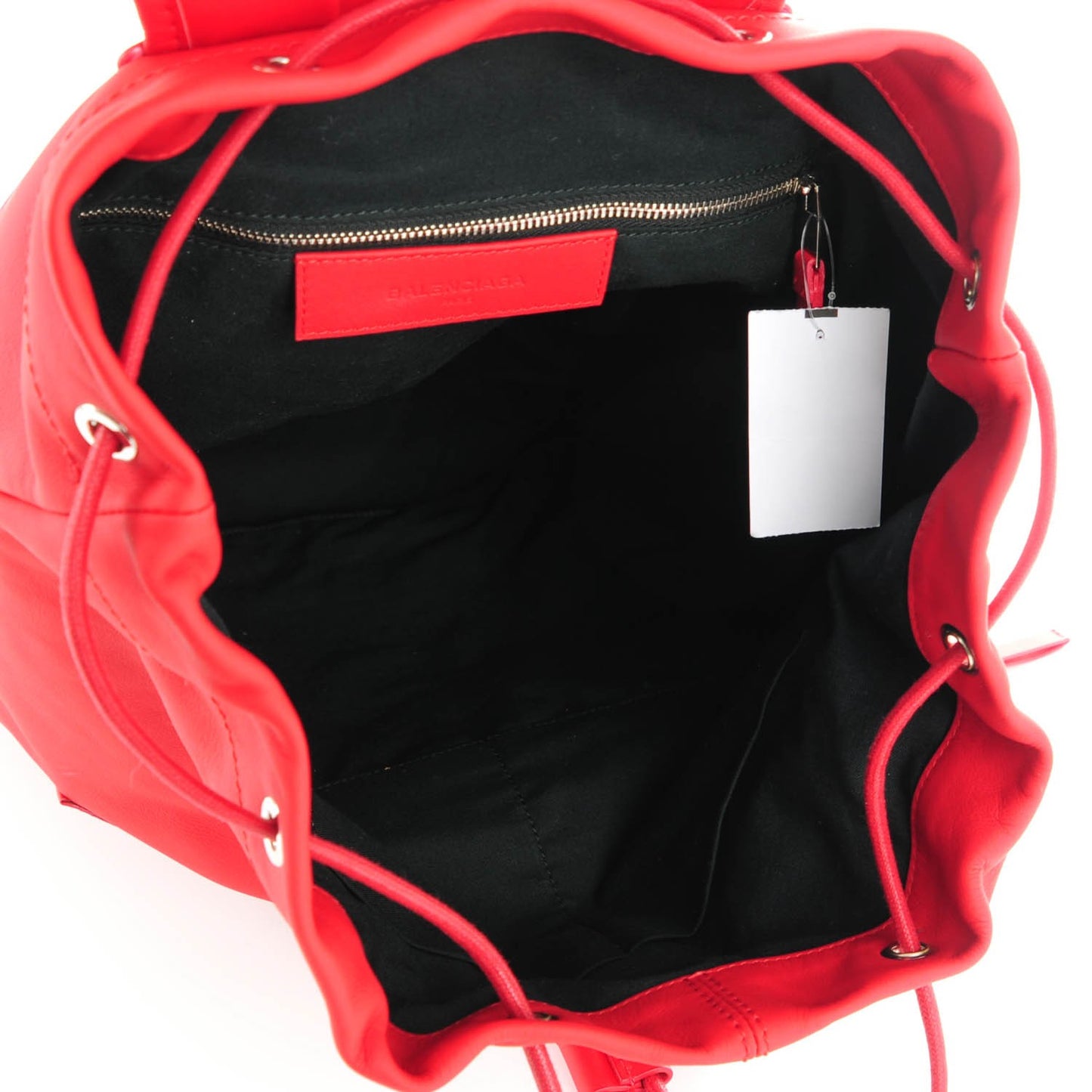 Matte Calfskin Classic Hardware S Traveler Backpack Rouge Grenade