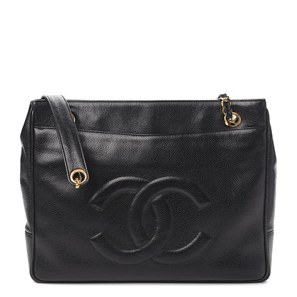 Chanel Caviar CC Shoulder Bag Black 1 of 11